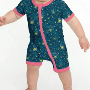 Firefly Lantern Night Bamboo Shorty Zippy