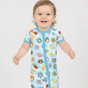 Cute Passover Characters Bamboo Shorty Zippy