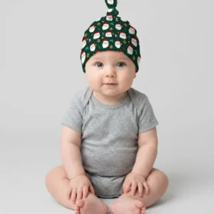 Christmas Sweet Santa Bamboo Knotted Hat