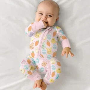 Easter Christian Bunny Bamboo Convertible Zippy