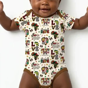 Juneteenth Breaking Every Chain Bamboo Bodysuit