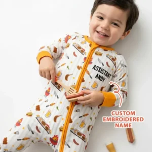 Custom Embroidered Name Grill Dad Bamboo Convertible Zippy