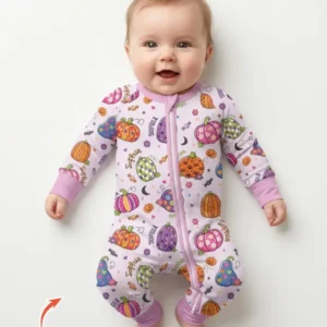 Boo-tiful Pumpkins Bamboo Convertible Zippy