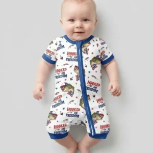 Hooked On Freedom Bamboo Shorty Zippy