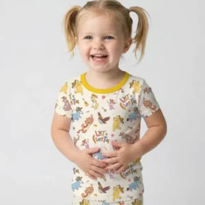 Let's Fiesta Bamboo Two Piece Short Sleeve Pajama Set