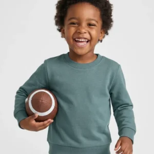 Solid Color Bamboo Crewneck Sweatshirt