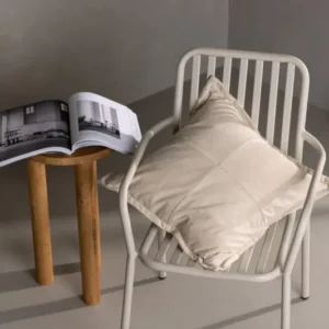 Kissenbezug Budapest - 50x50 cm in Beige, Dunkelgrün und Braun