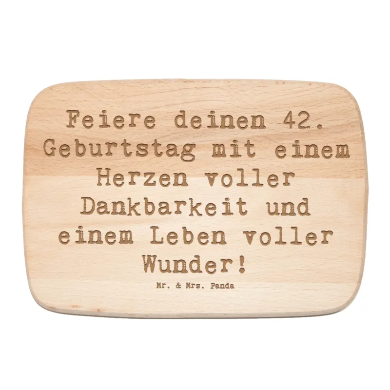 Frühstücksbrett Spruch 42. Geburtstag Wunder|p:1731899|h:ae84fb989e26090320ef415917c5422f