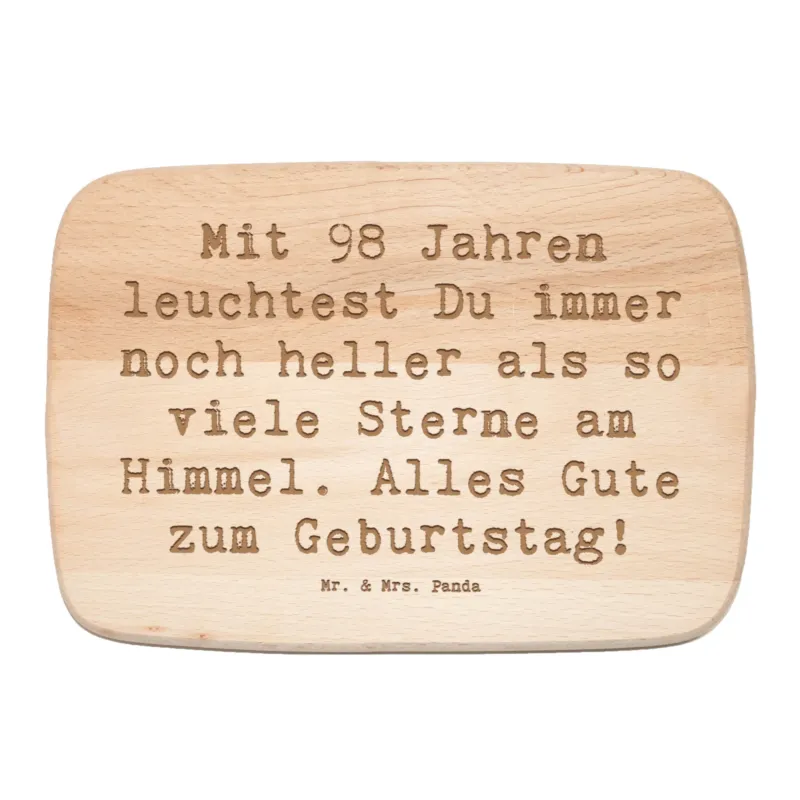 Frühstücksbrett Spruch 98. Geburtstag Leuchten|p:1741338|h:67bf9ae988dc853bf6baae03daf65204