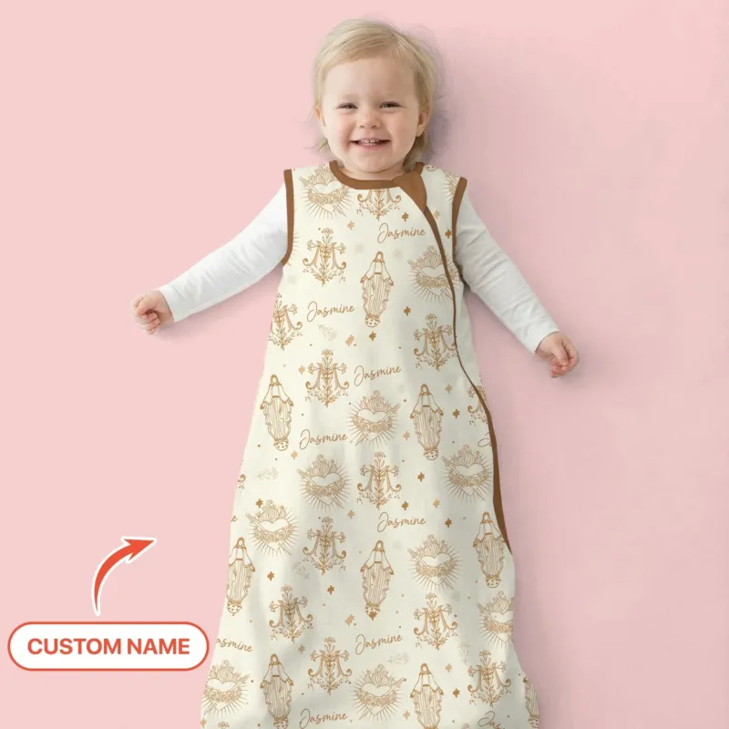 Madonna’s Love Custom Name Bamboo Sleep Bag