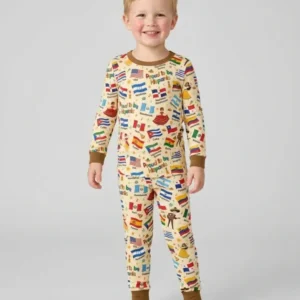 Proud To Be Hispanic Bamboo Two Piece Long Sleeve Pajama Set