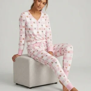 Plaid Pals Family Matching Bamboo Women Pajama Set