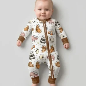 Cute Viral Animals Bamboo Convertible Zippy