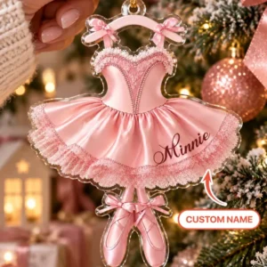 Sweet Ballerina Girls Acrylic Ornament