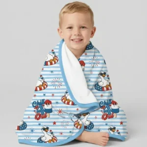 Chill the Fourth Out Bamboo Blanket