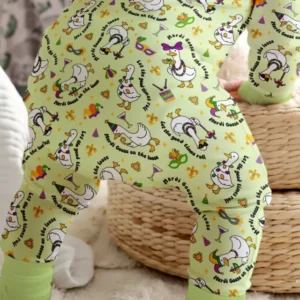 Mardi Gras Silly Goose Bamboo Convertible Zippy