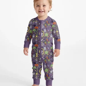 Halloween Monster Fun Bamboo Convertible Zippy