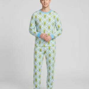Pickle Coquette Bamboo Men's Pajama Set
