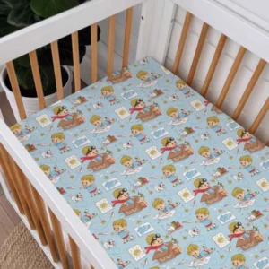 Tiny Explorer Tales Bamboo Fitted Crib Sheet