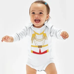 Charming Baby Prince Halloween Costume Bamboo Bodysuit