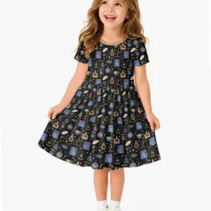 Good Witch Spell books and Potions Bamboo Twirl Dress