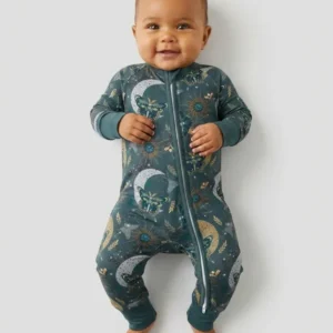 Celestial Moths Bamboo Convertible Zippy
