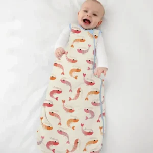 Sweet Shrimp Parade Bamboo Sleep Bag