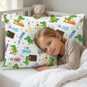Brave Gator Days Bamboo Pillow Case