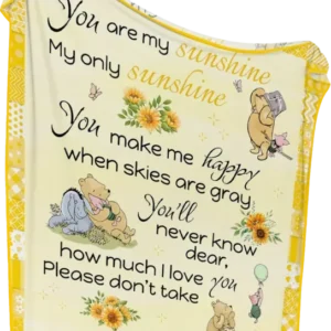 My Little Sunshine Bamboo Blanket