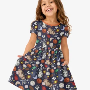 Sports Equipment Bamboo Twirl Dress