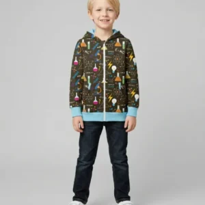 Science Explorer Family Matching Bamboo Zip Hoodie