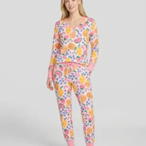 Fruitie Cuties Family Matching Bamboo Women Pajama Set