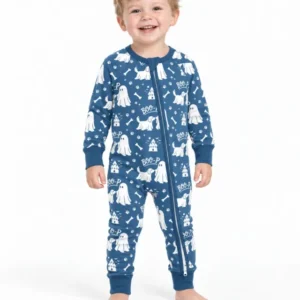 Boo-p Ghost Dog Bamboo Convertible Zippy
