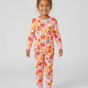 Sweet New Year Bamboo Two Piece Long Sleeve Pajama Set