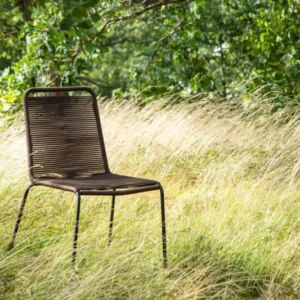 2er Set - Gartenstuhl Tera aus Metall/Polypropylen