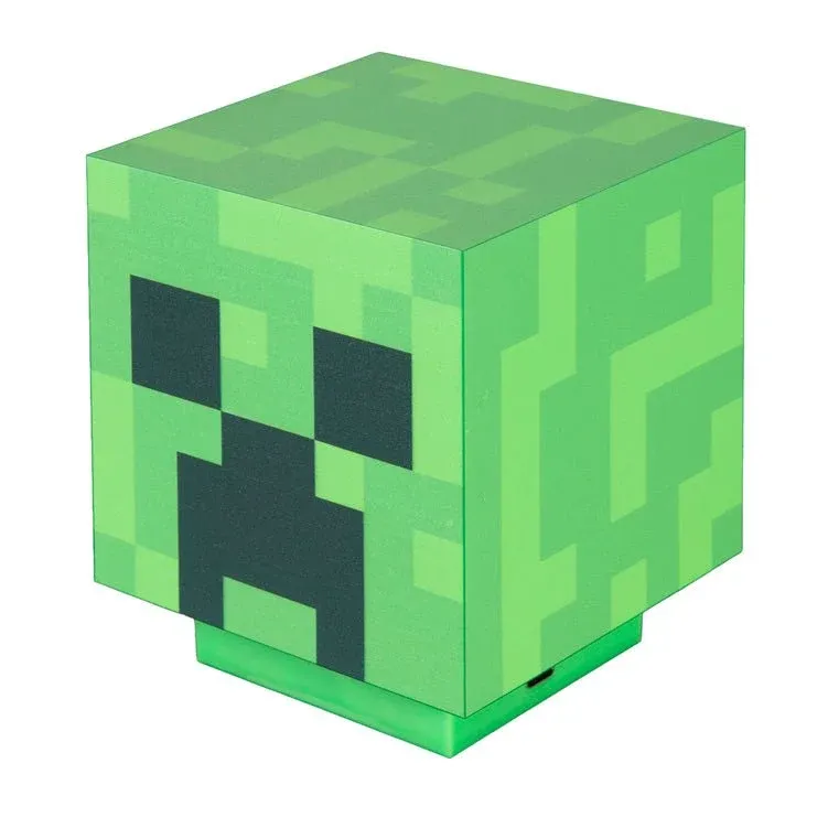 Minecraft LED-Lampe „Creeper“ – Leuchtfigur mit Akku