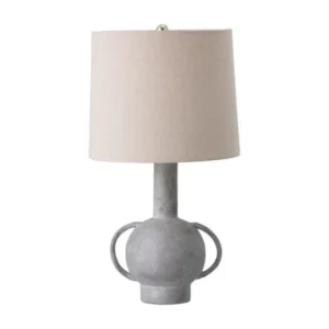 Tischlampe Greyli - aus Terrakotta