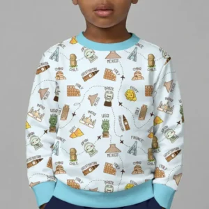 Kawaii World Tour Bamboo Crewneck Sweatshirt