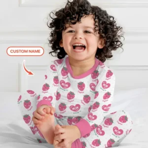 Custom Name Best Mom Ever Belongs to Bamboo Two Piece Long Sleeve Pajama Set