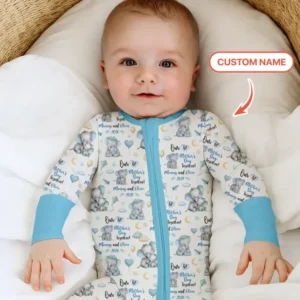 Personalized Our 1st Mother's Day Together Bamboo Convertible Zippy