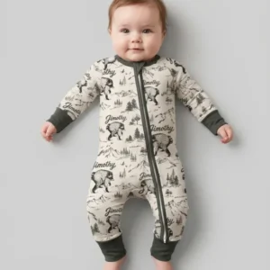 Vintage Jimothy Racoon Family Matching Bamboo Convertible Zippy