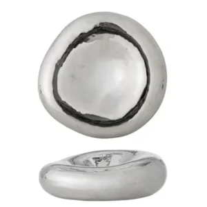 Schale Célorin – Silber Steingut