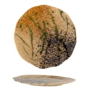 Servierplatte Noara – aus Steingut mit reaktiver Glasur