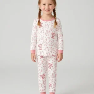 Auntie's Favorite Silly Goose Bamboo Two Piece Long Sleeve Pajama Set