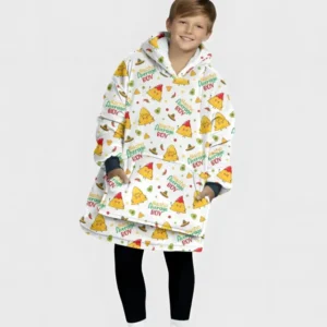 Lil Nacho Average Kid Wearable Bamboo Blanket Hoodie