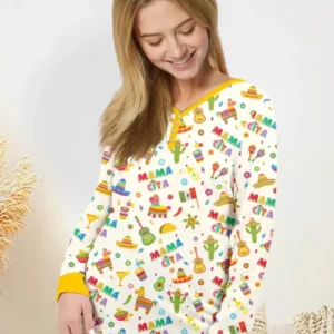 Cinco de Mayo Family Matching Bamboo Women Pajama Set
