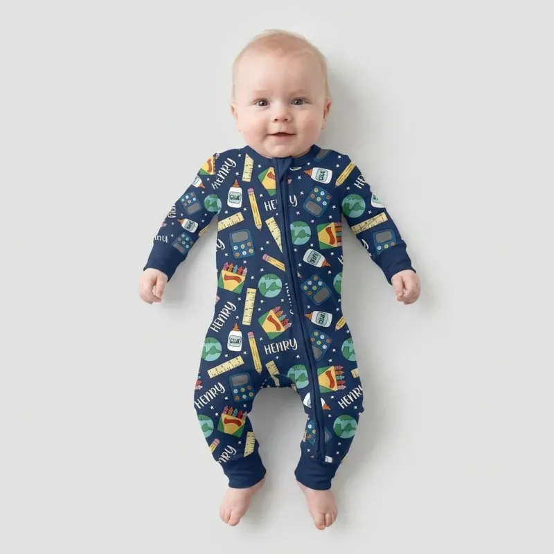 School Supply Bamboo Convertible Zippy