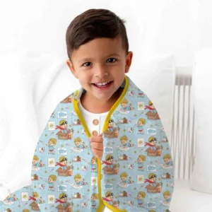 Tiny Explorer Tales Bamboo Blanket