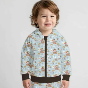 Tiny Explorer Tales Bamboo Zip Hoodie