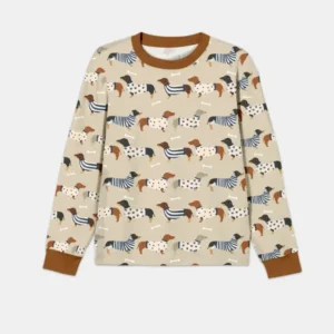 Cute Wieners Bamboo Men's Pajama Set